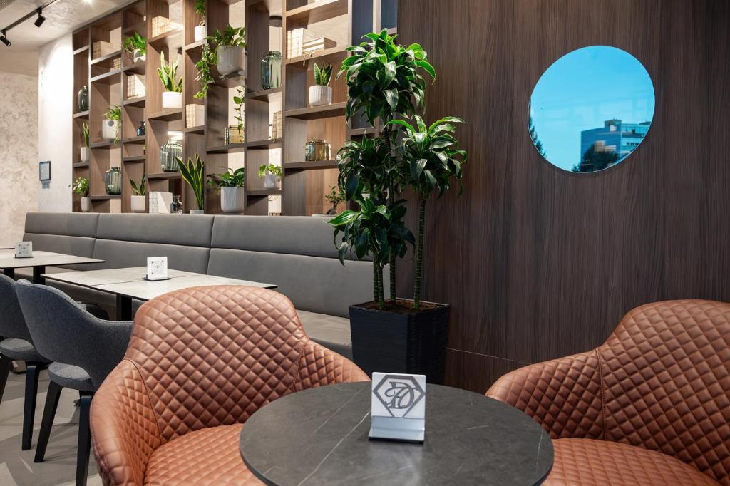 Posezení v ubytování Diamond Hotel