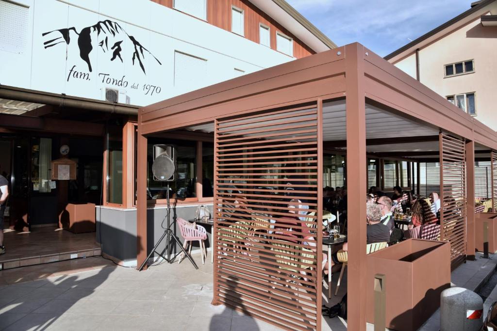 Restaurace v ubytování Al Benvenuto Hotel & Restaurant