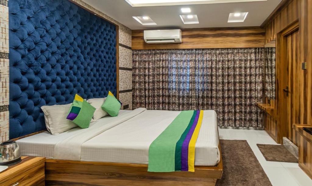Postel nebo postele na pokoji v ubytování Hotel Orion Crystal