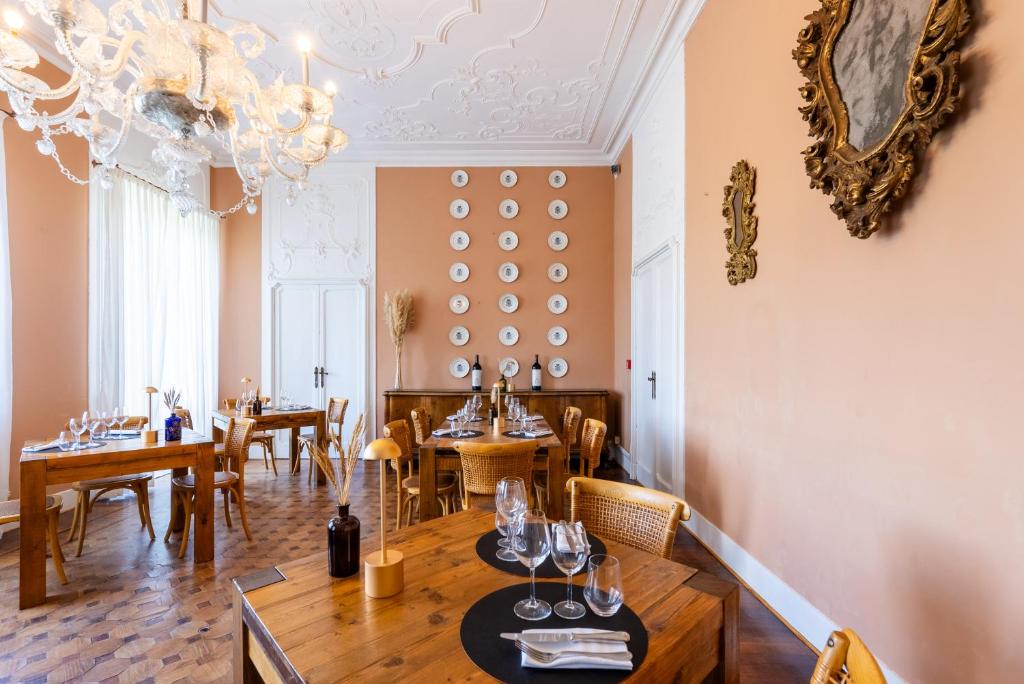 Posezení v ubytování Hotel Villa Borghi
