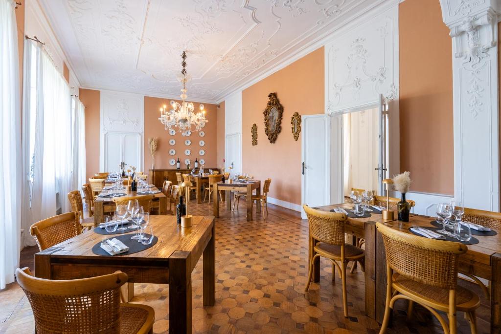 Restaurace v ubytování Hotel Villa Borghi