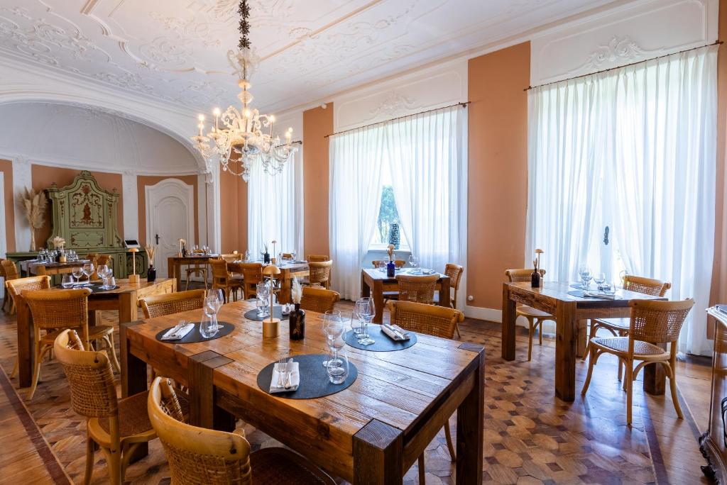 Restaurace v ubytování Hotel Villa Borghi