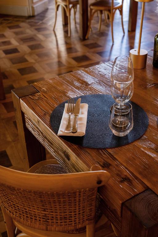 Posezení v ubytování Hotel Villa Borghi