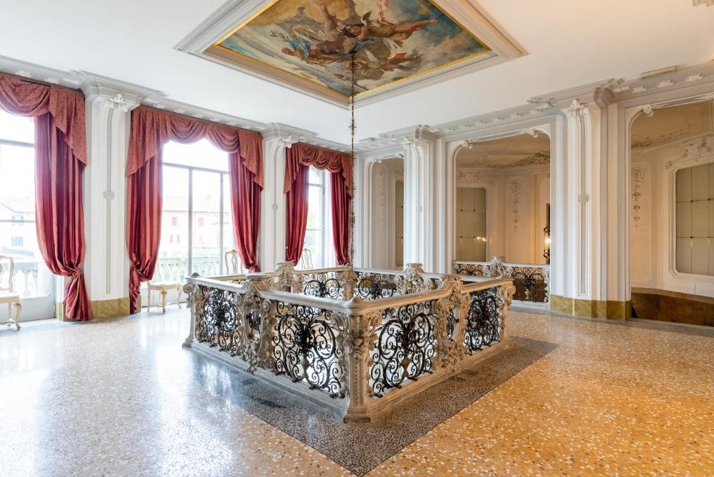 Posezení v ubytování Hotel Villa Borghi