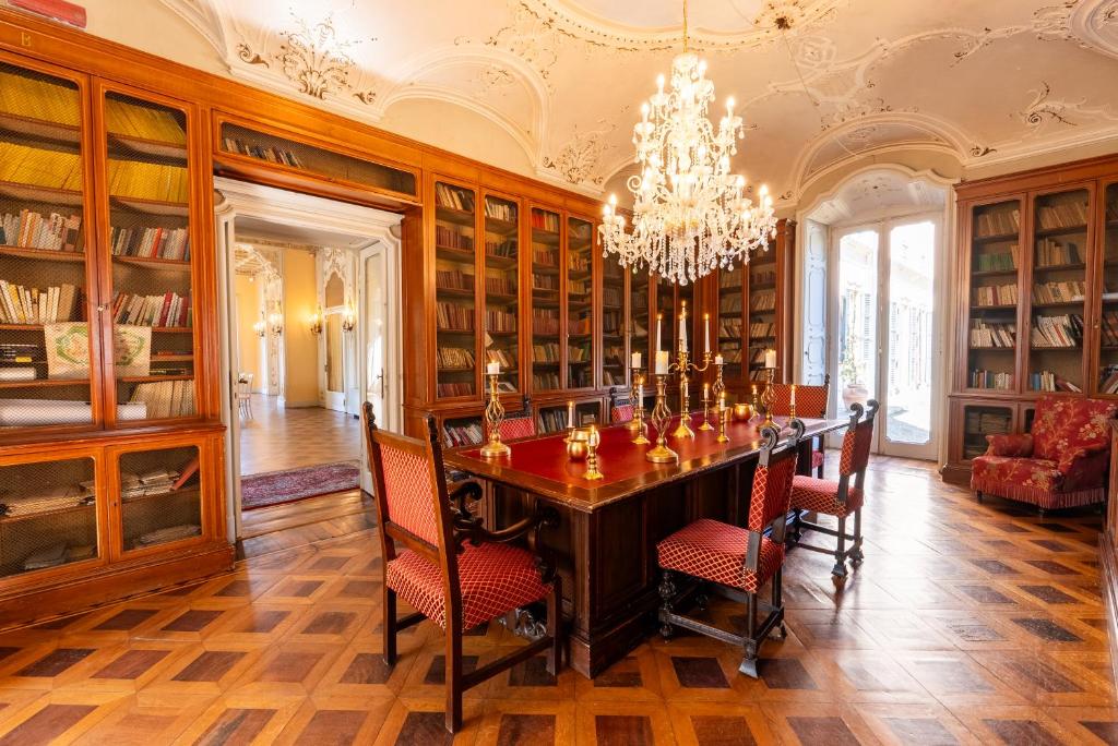 Posezení v ubytování Hotel Villa Borghi