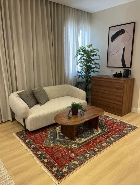 Posezení v ubytování Elegant studio - COZY apt