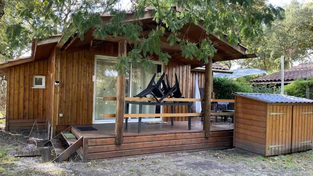Zahrada ubytování Chalet DODO