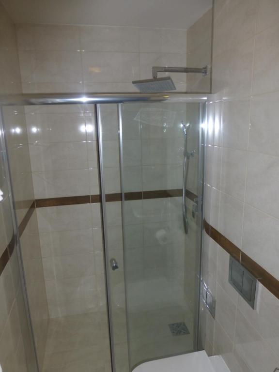 Kúpeľňa v ubytovaní Hotel Giżycko