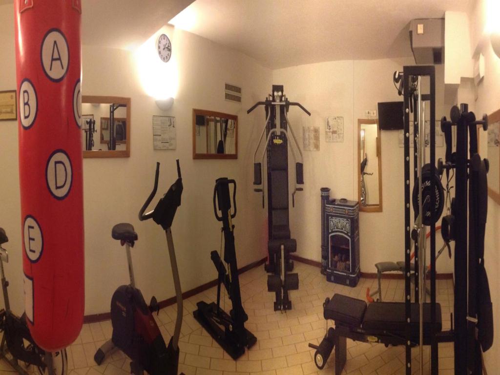 Fitness centrum a/nebo fitness zařízení v ubytování Park Hotel Mater Dei