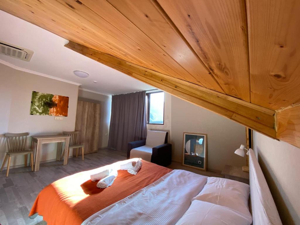 Postel nebo postele na pokoji v ubytování 8 rooms