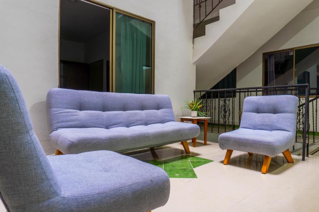 Posezení v ubytování Ayenda 1228 Balcones de la 70