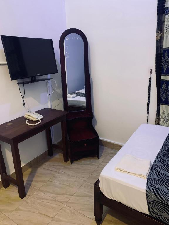 Postel nebo postele na pokoji v ubytování Treatooo Lake resort