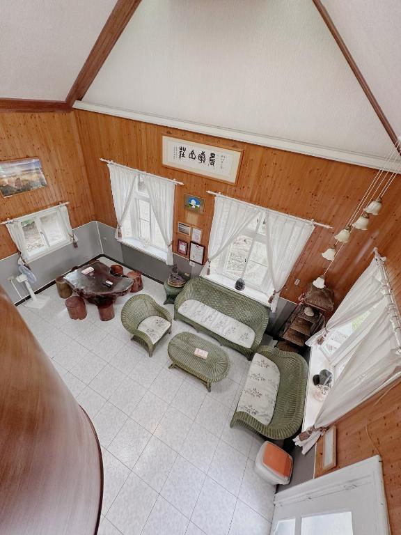 Posezení v ubytování 晨曦山莊 晨曦紅瓦厝國民旅遊卡特約商店Sunshino farmstead
