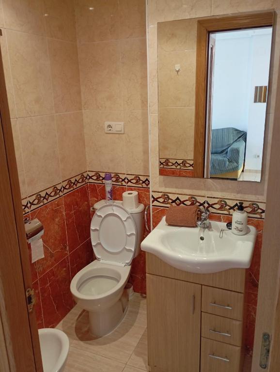 Koupelna v ubytování Zona Marina Dor - Apartamentos Costa Caribe II