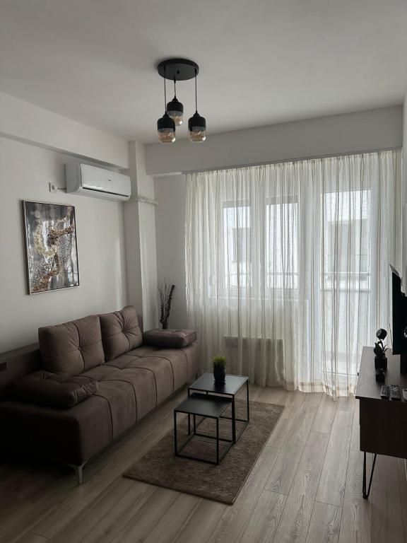 Posezení v ubytování Aqua apartman 45-2