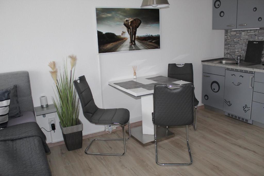 Posezení v ubytování Appartement in Sankt Englmar mit KlimaWärmetauscher