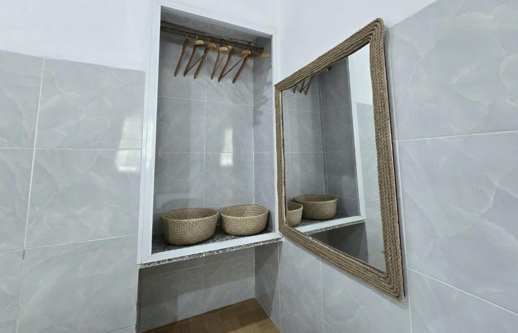 Phòng tắm tại Lac House Mui Ne