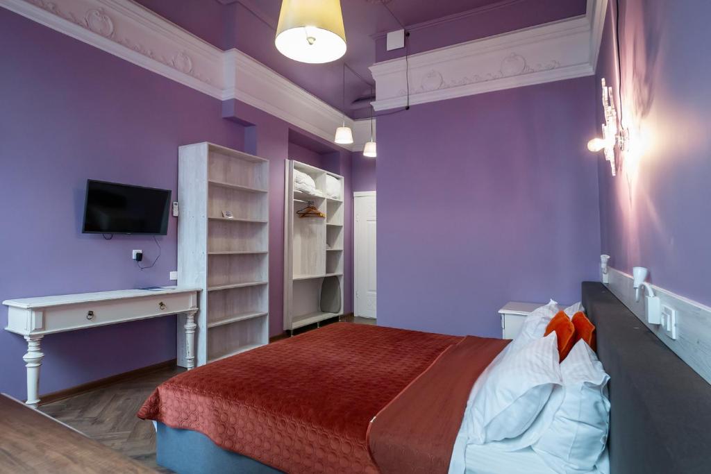 Postel nebo postele na pokoji v ubytování Apart Hotel Michelle