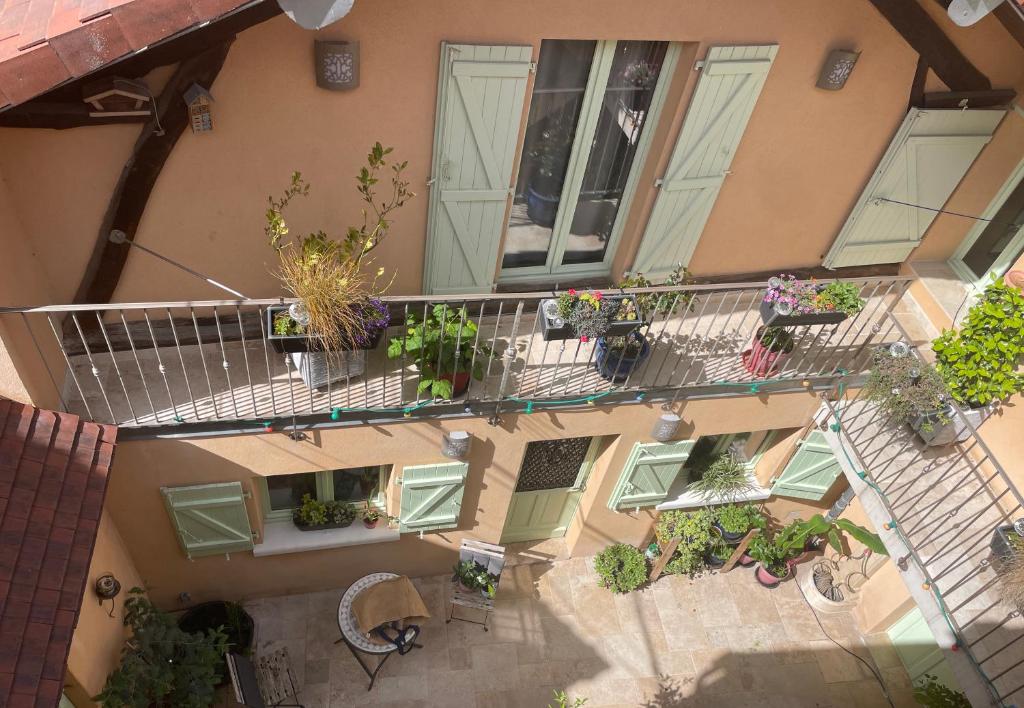 Photo de la galerie de l'établissement Dans le Patio, à Conflans-Sainte-Honorine