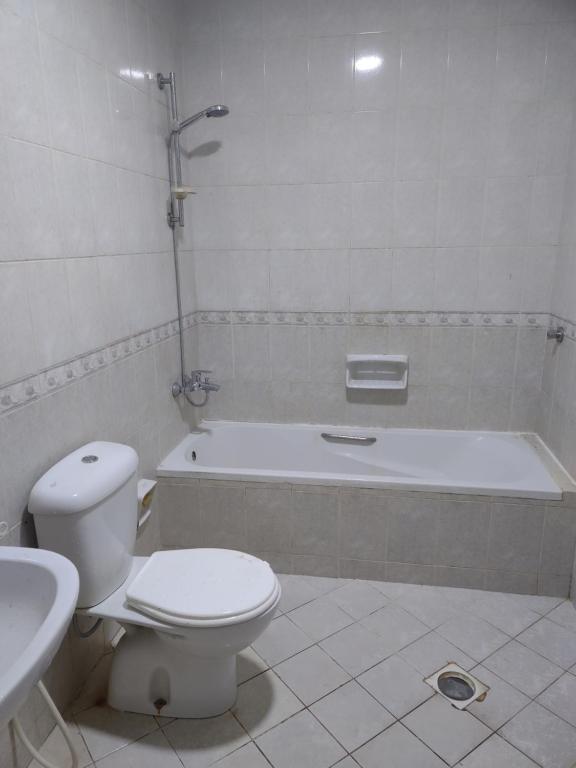 Koupelna v ubytování Muscat Galaxy Hostel