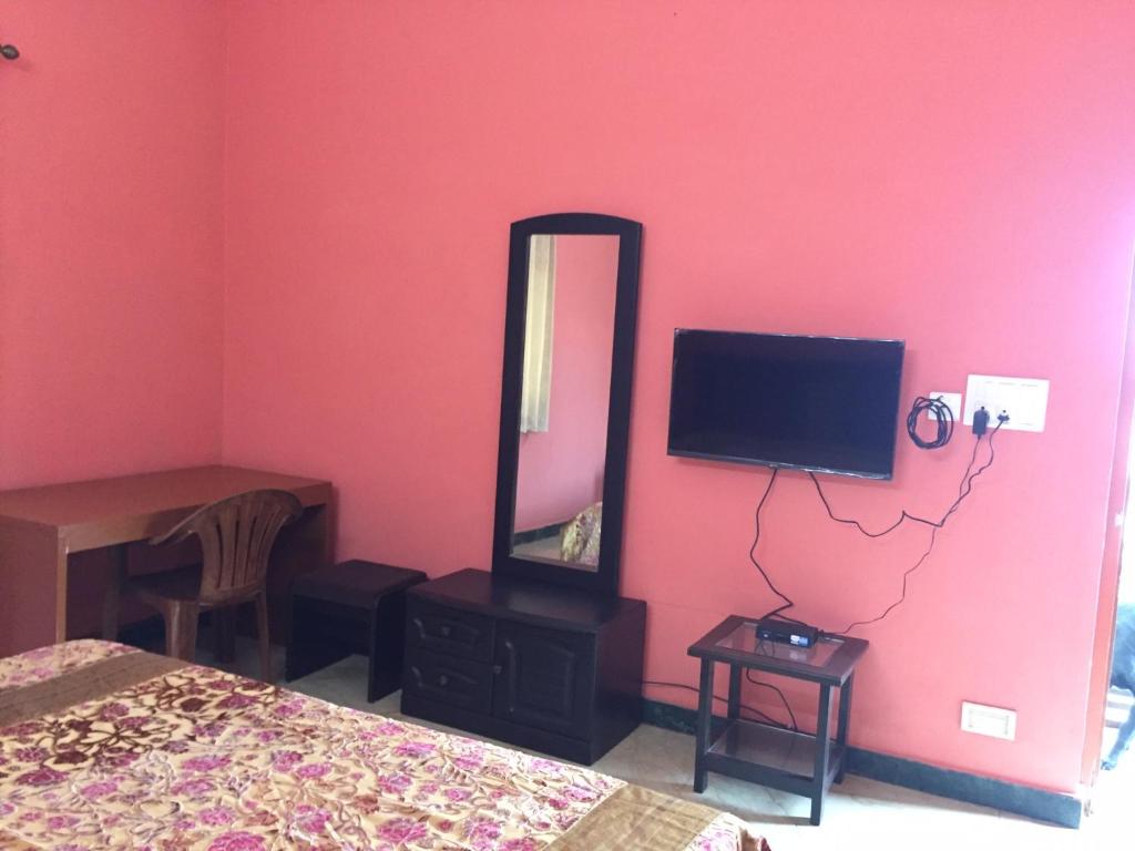 TV a/nebo společenská místnost v ubytování KD's Villa - North Goa