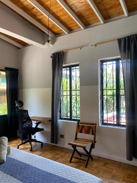 Posezení v ubytování Casa Mosaiko Patio Bonito