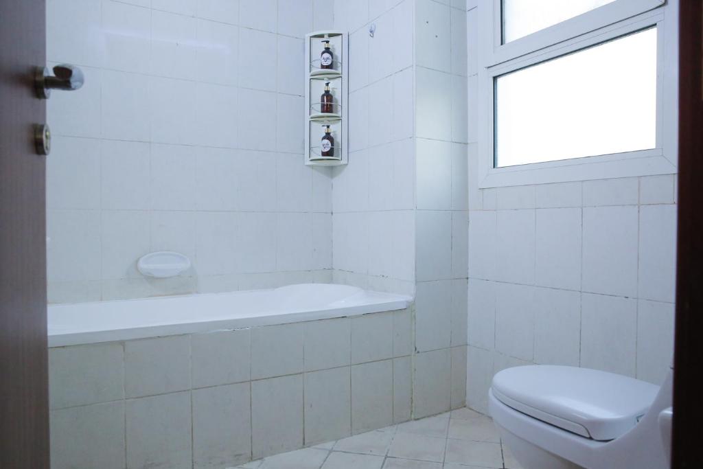 Koupelna v ubytování Agoo Homes