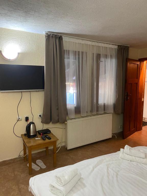 Postel nebo postele na pokoji v ubytování Deers