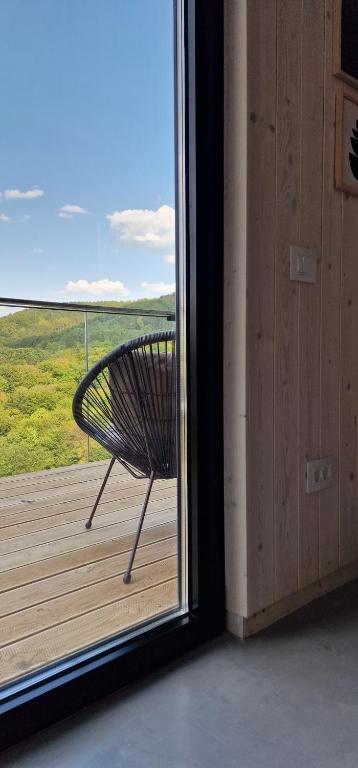Balkón nebo terasa v ubytování Porta Bungalows