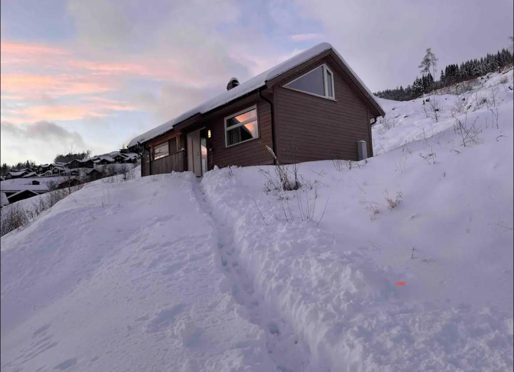 Το Fjellsporthytta nr. 4 τον χειμώνα