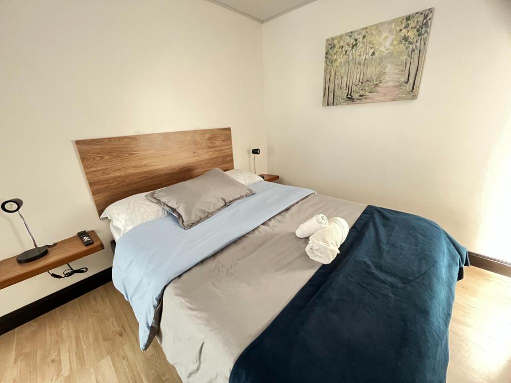 Postel nebo postele na pokoji v ubytování Casa ALOHA 152