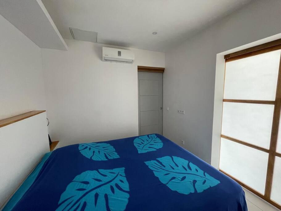 Voodi või voodid majutusasutuse MATATIA LODGE - logement entier avec vue imprenable toas
