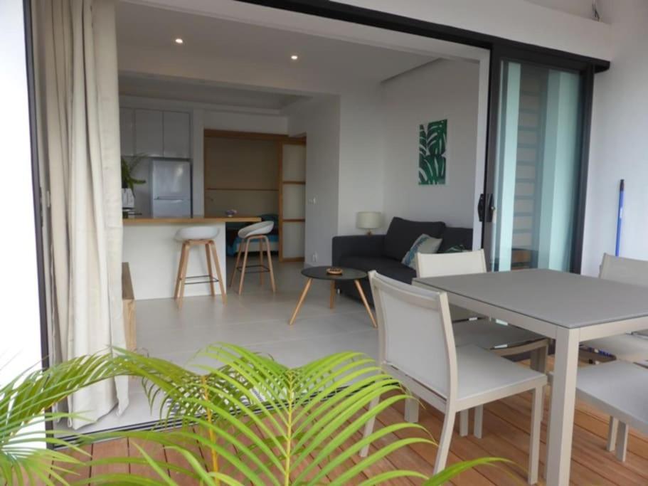 Istumisnurk majutusasutuses MATATIA LODGE - logement entier avec vue imprenable