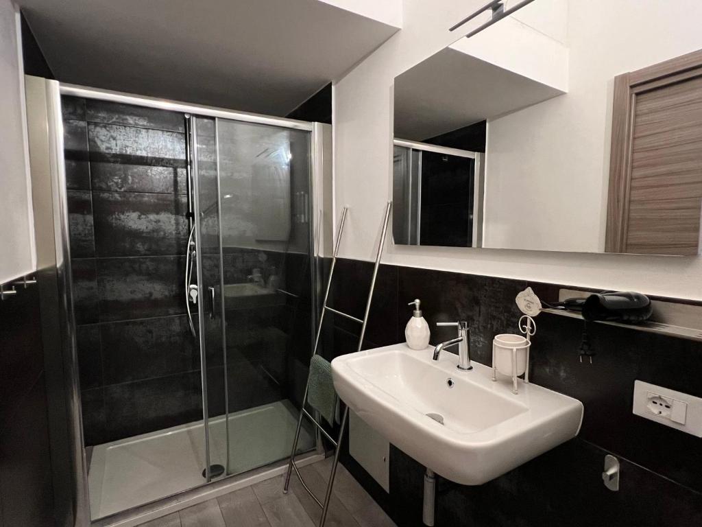Koupelna v ubytování Ricasoli28Apartaments