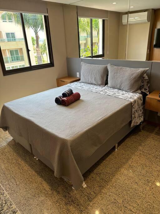 Flat no Life Resort a Beira Lago - 