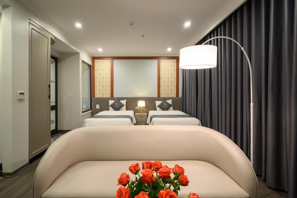 Norah Hotel Vinh Yen - Quarto Twin Deluxe