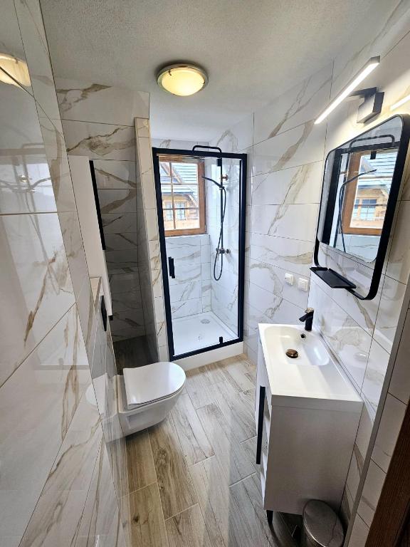 Kúpeľňa v ubytovaní Apartament Antonio
