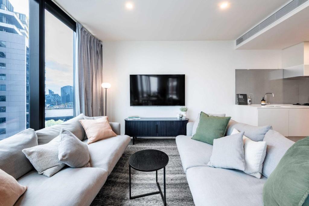 Fotografie z fotogalerie ubytování Resort Style Living 2 Bed Apt with Pool BBQ v Melbourne