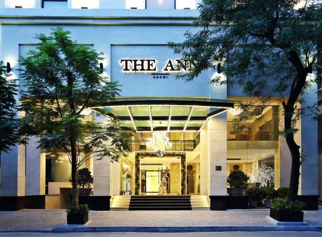 Exteriér nebo vchod ubytování The Ann Hanoi Hotel & Spa