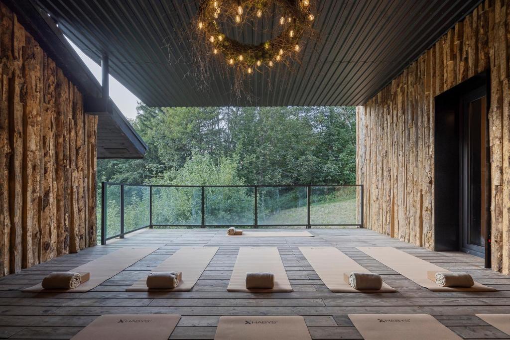 Zahrada ubytování Pytloun Wellness Hotel Harrachov