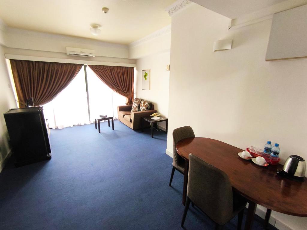 Posezení v ubytování Jubilee Hotel