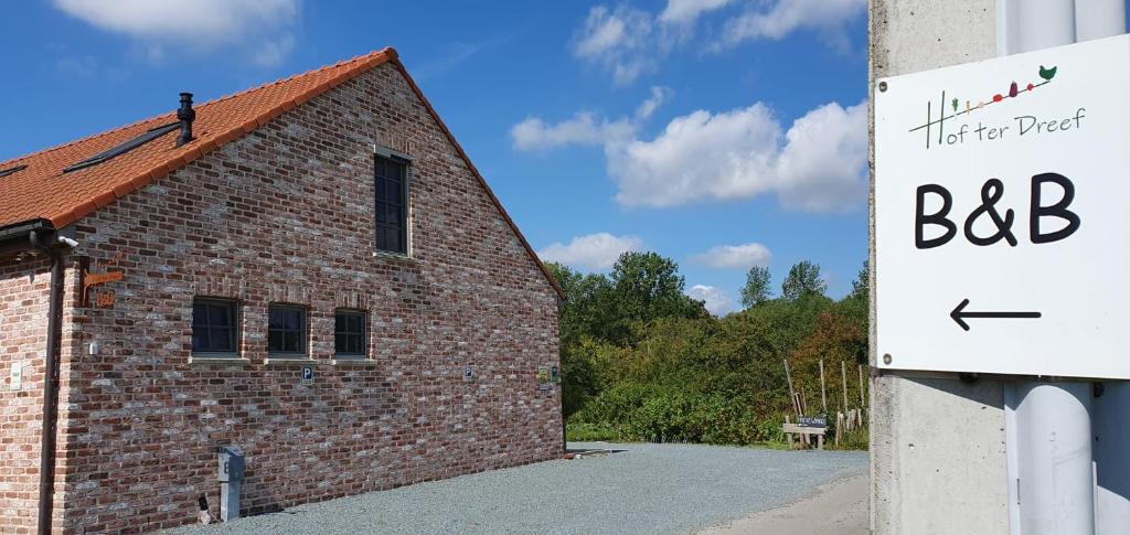 Certifikát, hodnocení, plakát nebo jiný dokument vystavený v ubytování Hof ter Dreef