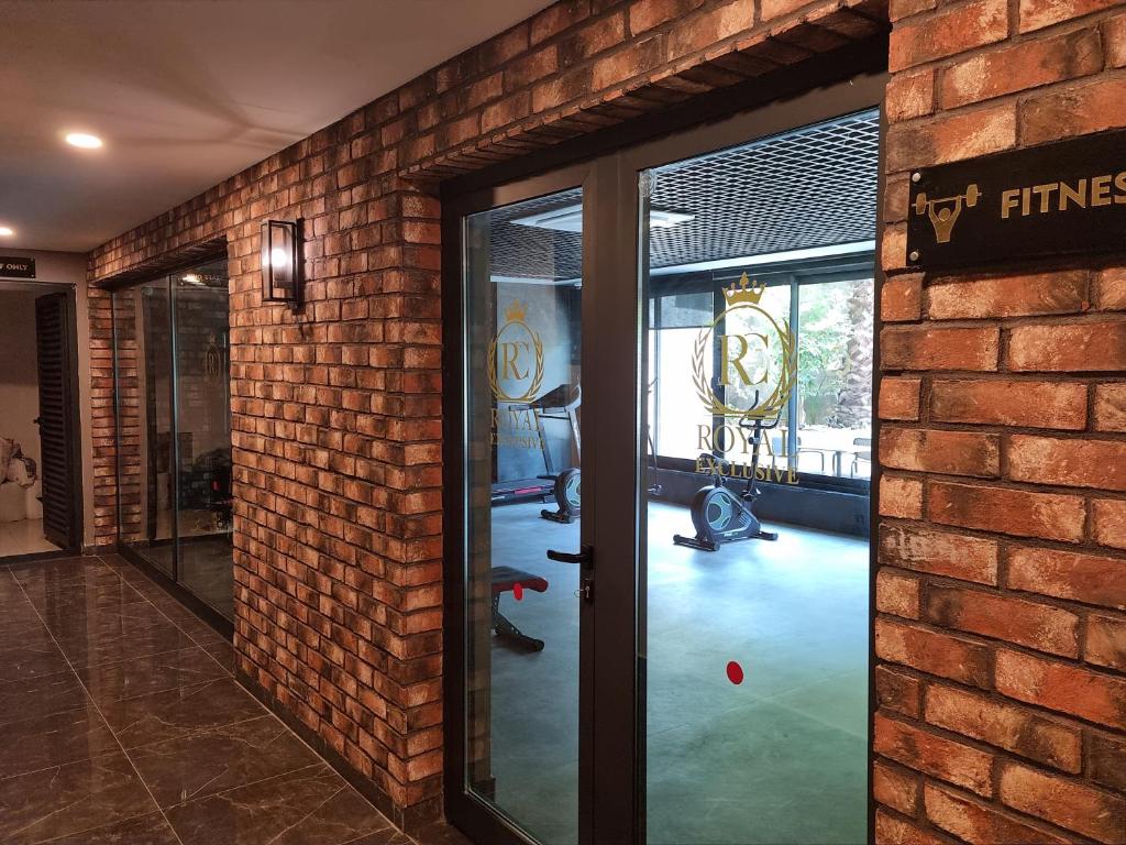 Fitness centrum a/nebo fitness zařízení v ubytování Apartment Cleopatra beach