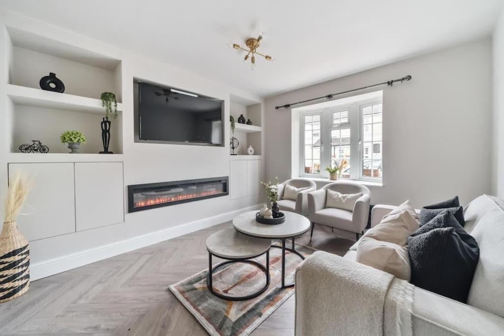 Χώρος καθιστικού στο Luxury 3 Bed House in Central Tunbridge Wells Sleeps 10