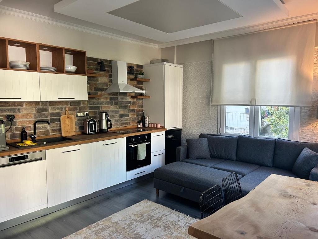 Η κουζίνα ή μικρή κουζίνα στο Seda's house & Fethiye