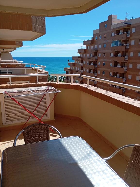 Balkón nebo terasa v ubytování Apartamentos Laterales con Vistas al Mar - Primera Linea - Urb. Marina D'Or