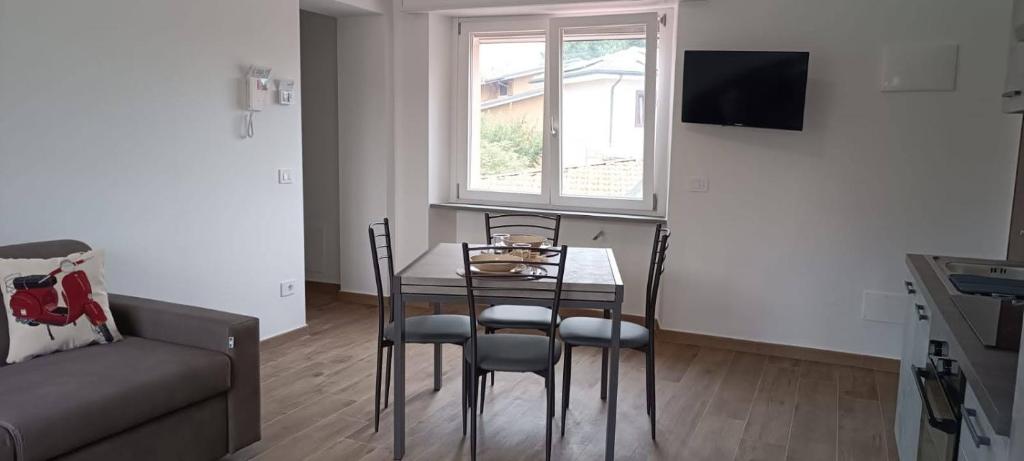 TV a/nebo společenská místnost v ubytování Francavilla Home