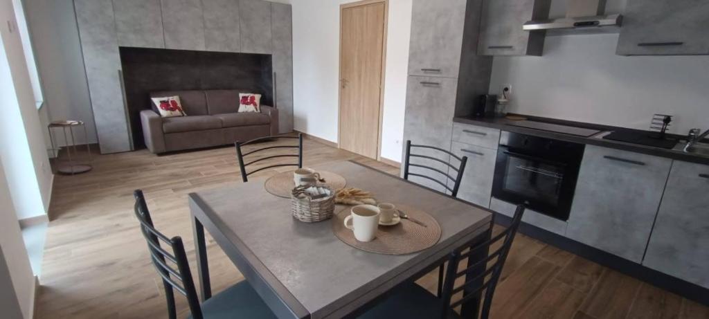 Kuchyň nebo kuchyňský kout v ubytování Francavilla Home