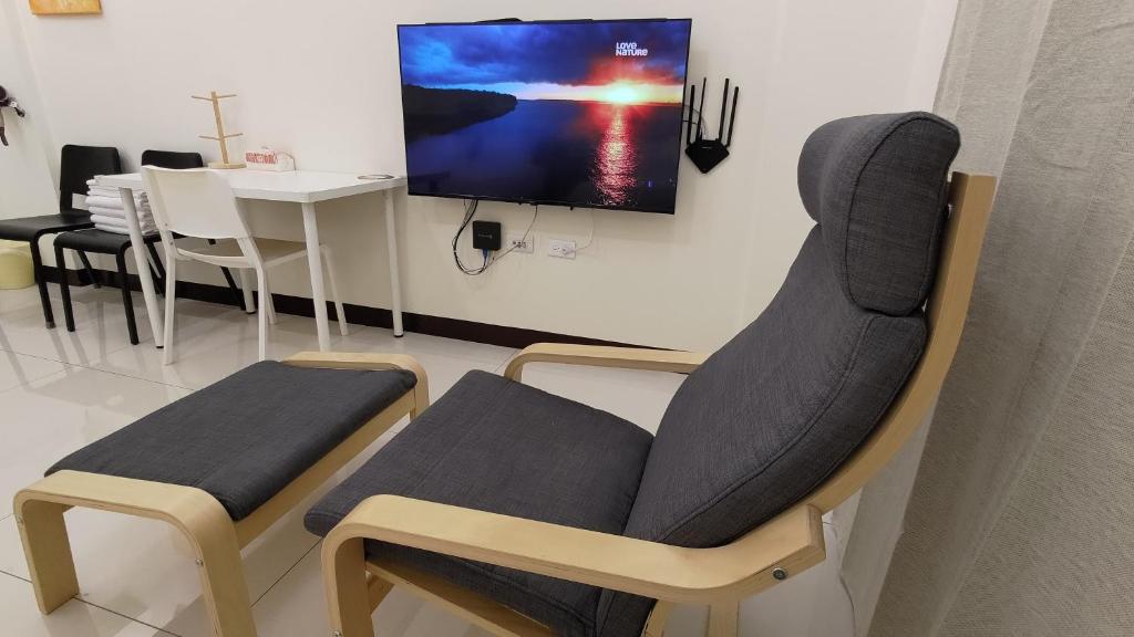 TV a/nebo společenská místnost v ubytování Sow 斯佩洛