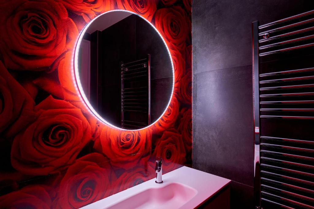 Koupelna v ubytování Suite Quarto Miglio